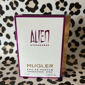 ❤️ 4 for $20 Thierry Mugler Alien Hypersense Mini Travel Vial NEW